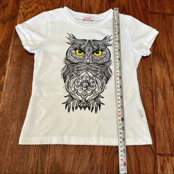 Il Gufo Owl print T-shirt Size 4 - Picture 5 of 9